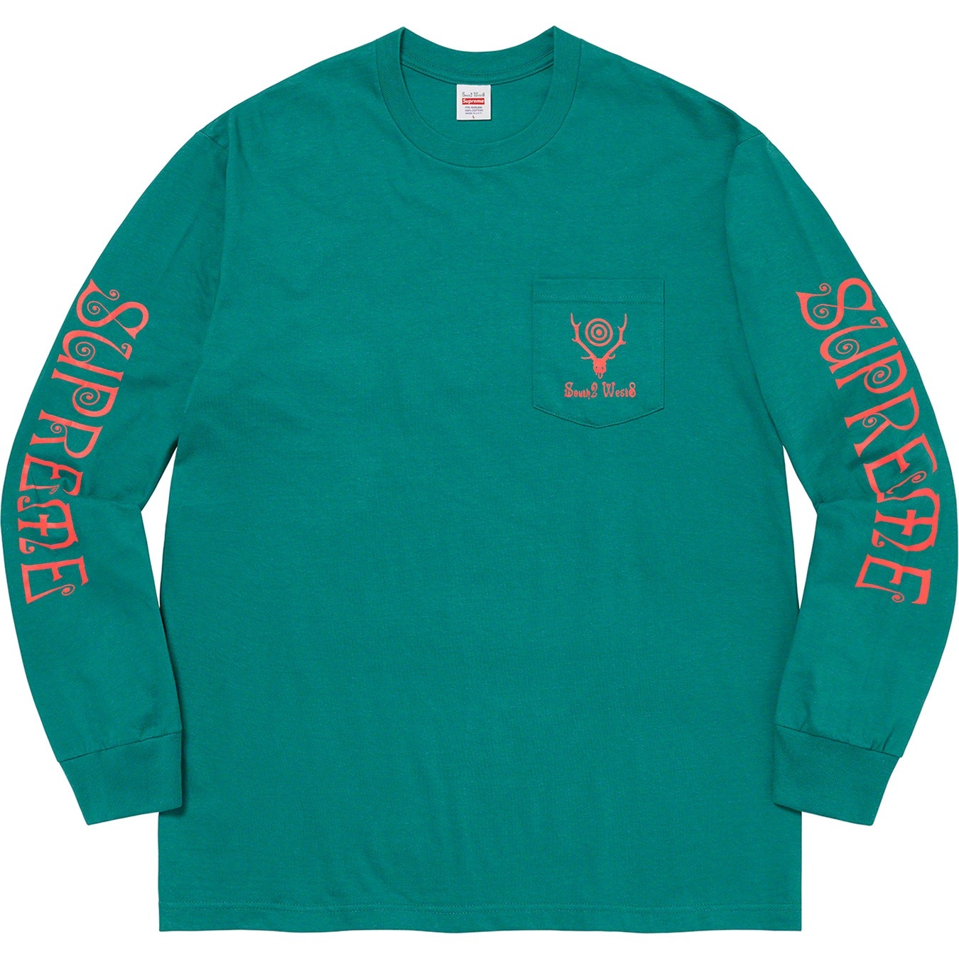Supreme®/SOUTH2 WEST8 L/S Pocket Tee view 5